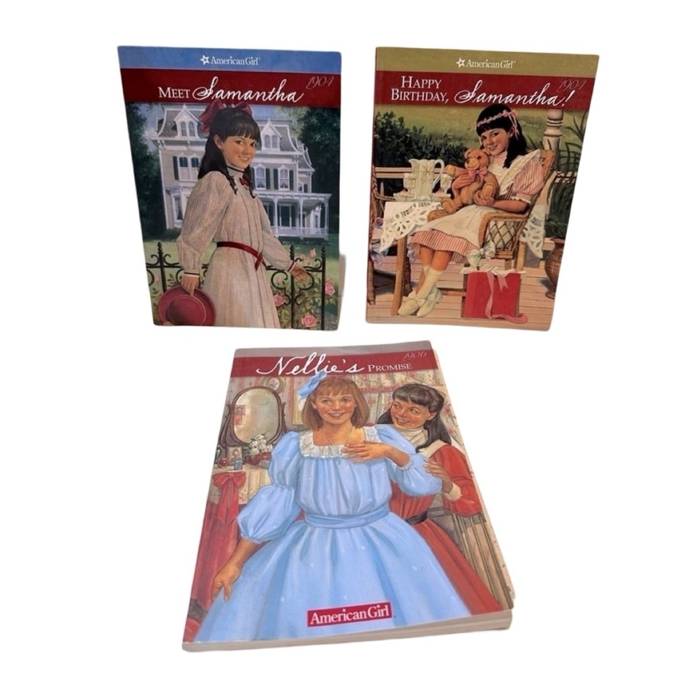 American Girl Nellie and Samantha Paperback Lot of 3 Books